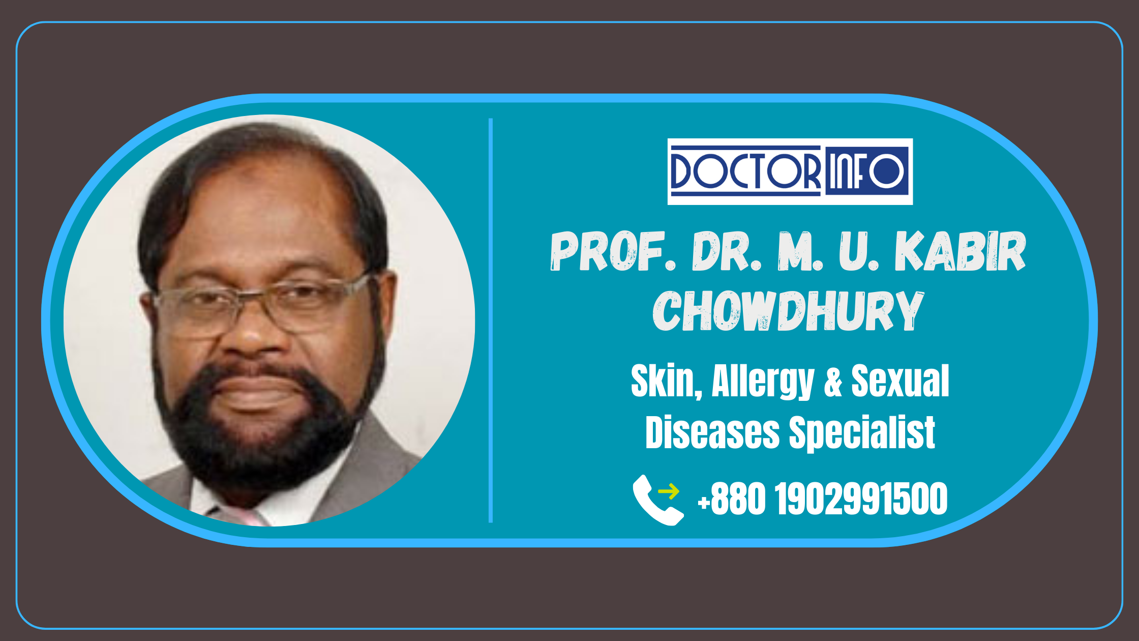 Why Choose Prof. Dr. M. U. Kabir Chowdhury for Your Skin Health?