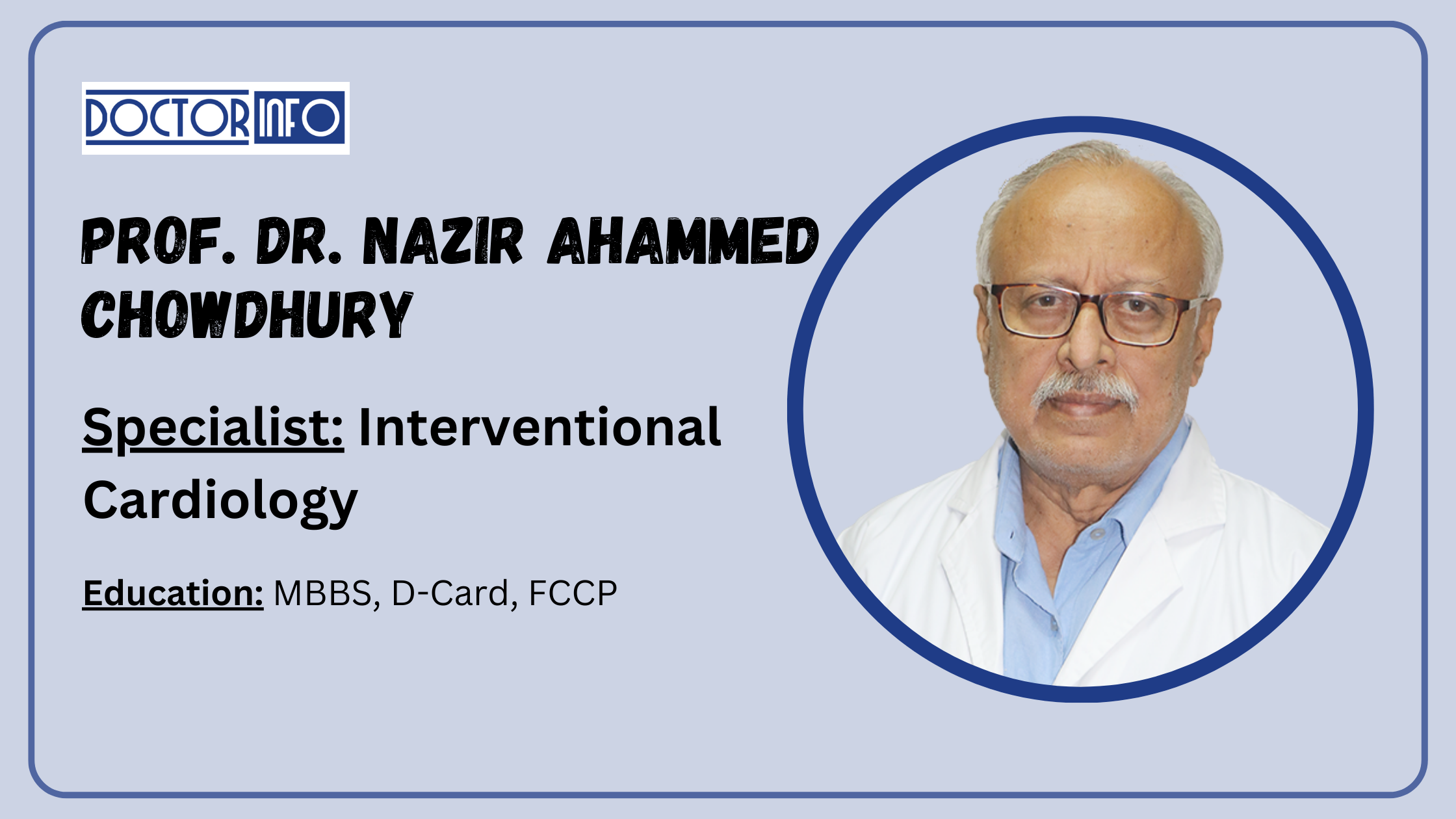 Why Prof. Dr. Nazir Ahammed Chowdhury is a Leading Name in Cardiac Interventions