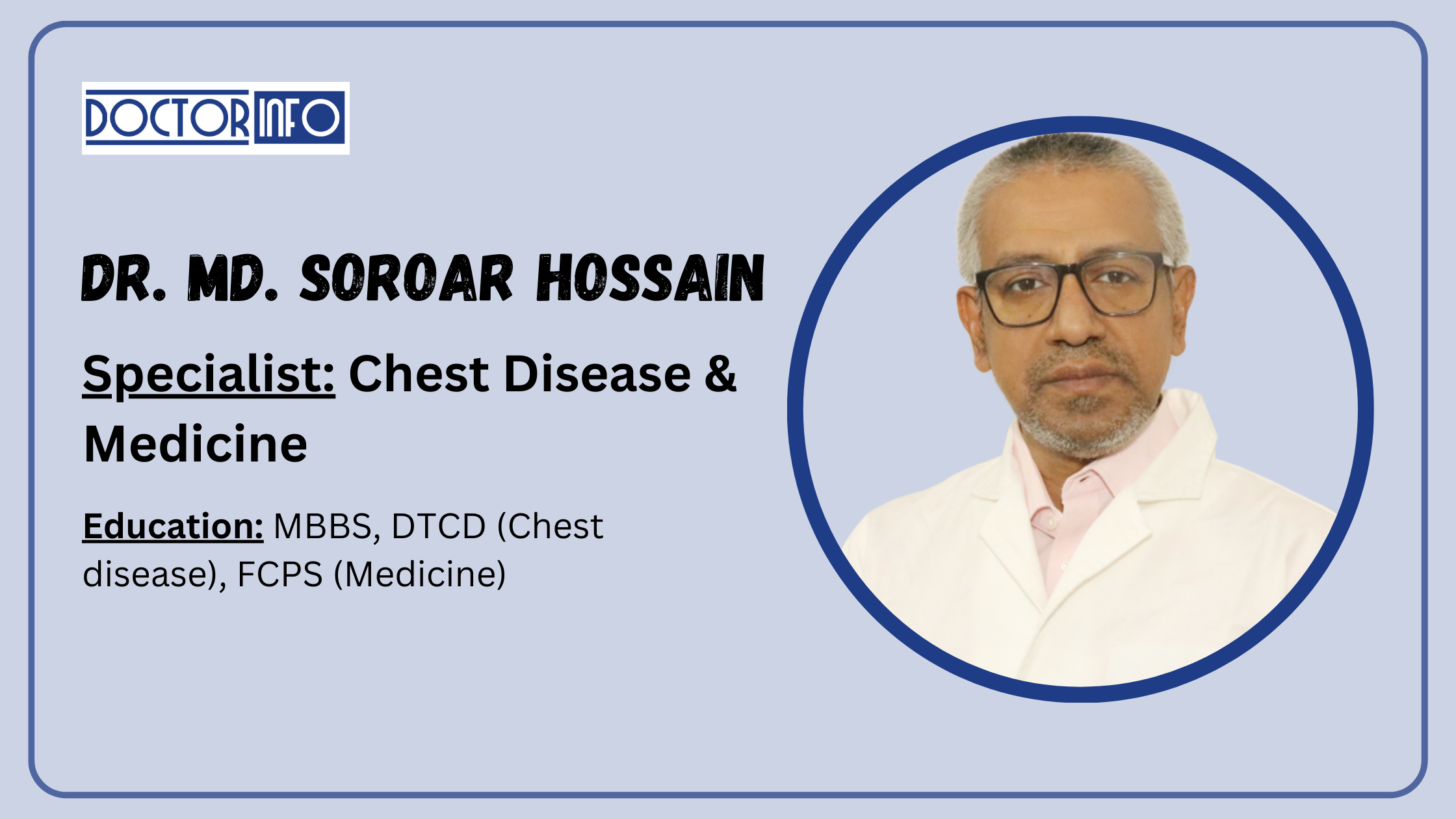 The Importance of Pulmonary Health: Dr. Md. Soroar Hossain's Approach