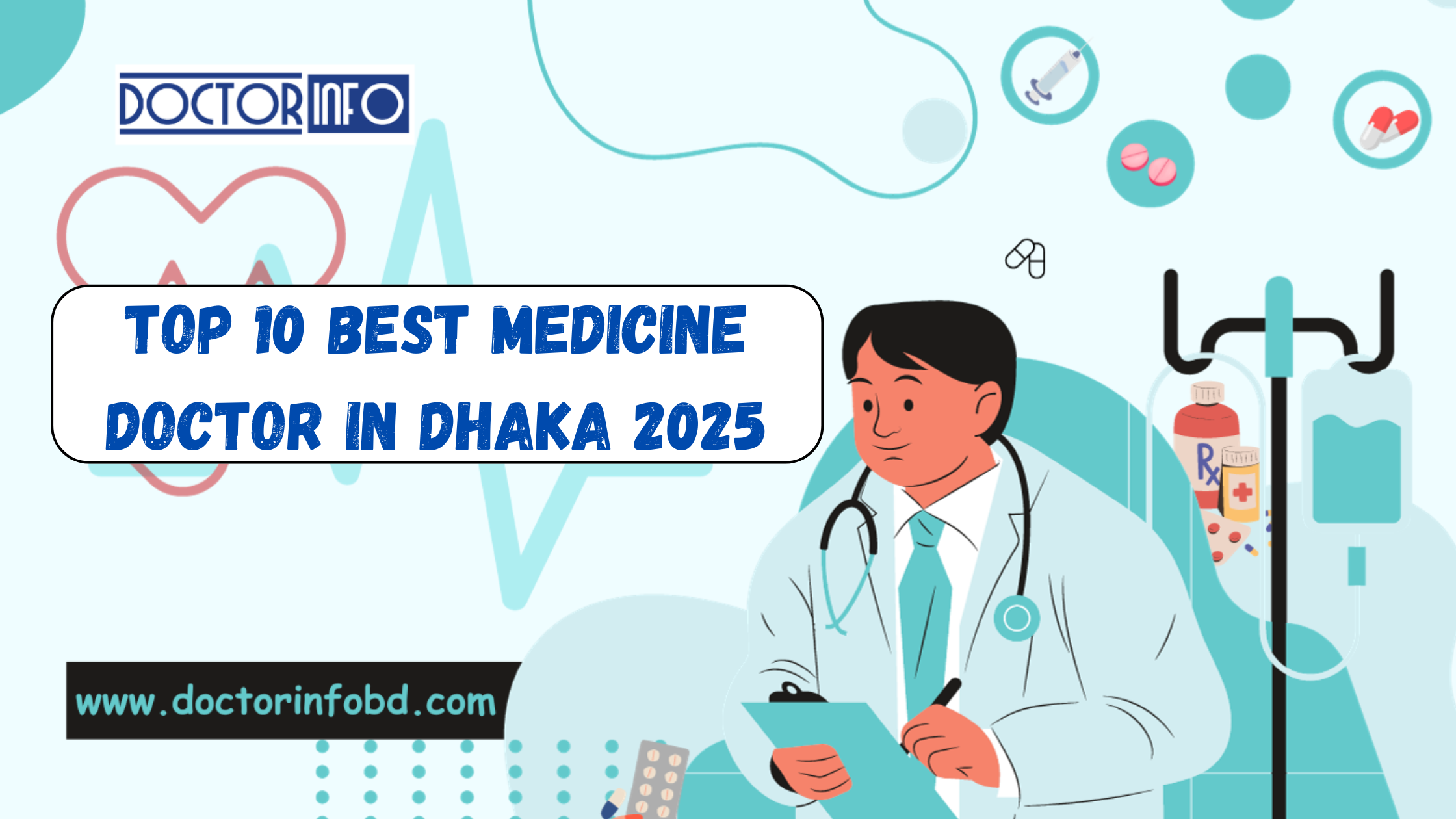 Top 10 Best Medicine Doctors in Dhaka 2025